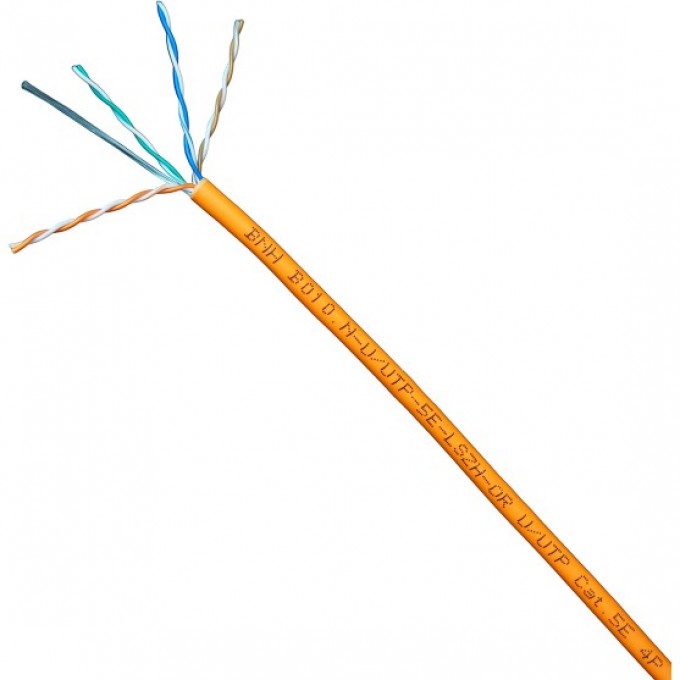 Кабель витая пара BNH B010.N-U/UTP-5E-LSZH-OR