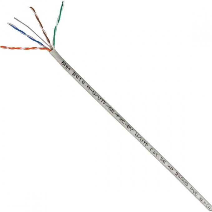 Кабель витая пара BNH B010.N-U/UTP-5E-PVC-GY