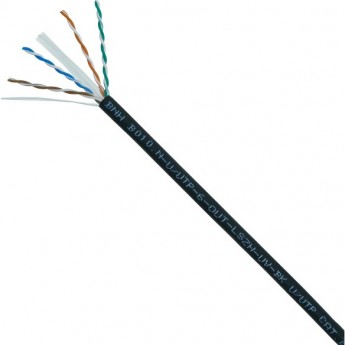 Кабель витая пара BNH B010.N-U/UTP-6-OUT-LSZH-UV-BK