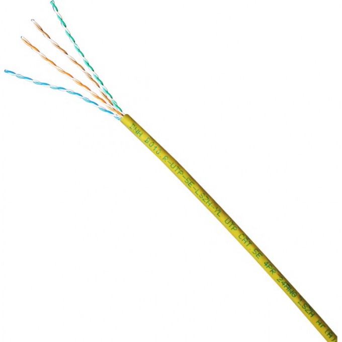 Кабель витая пара BNH B010.R-UTP-5E-LSZH-YL