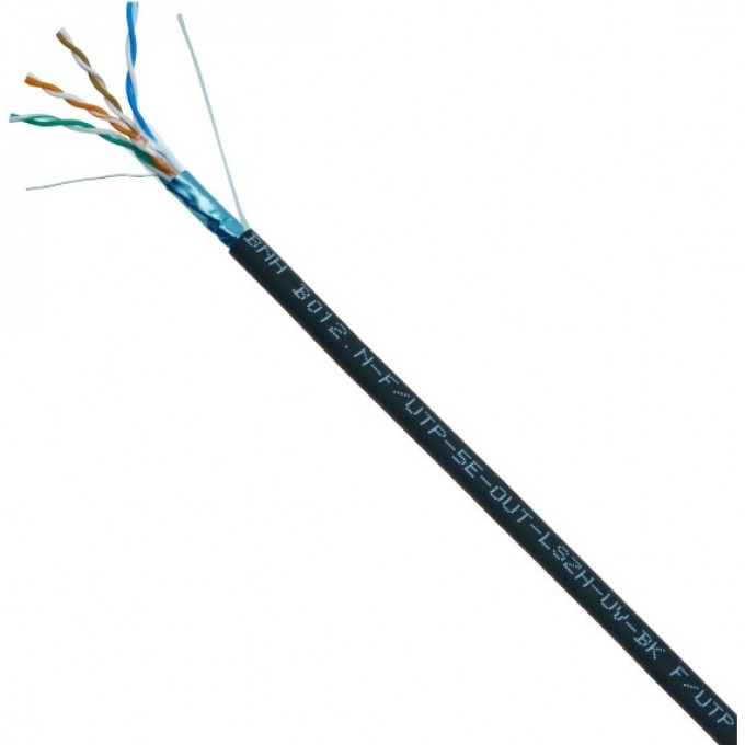 Кабель витая пара BNH B012.N-F/UTP-5E-OUT-LSZH-UV-BK