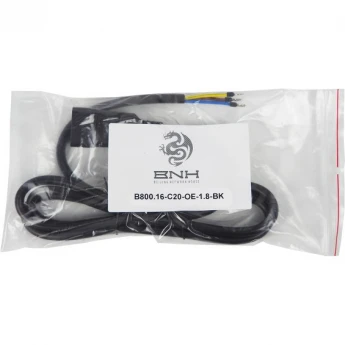 Силовой шнур BNH B800.16-C20-OE-1.8-BK
