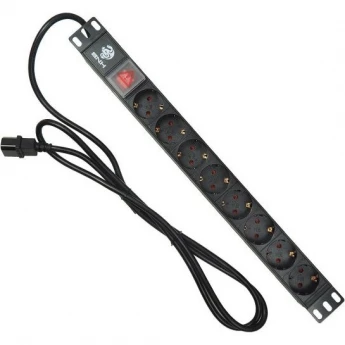 Блок распределения питания BNH B800.3-1U-8S-2IEC